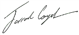 Jarrod Coysh REI Super signature