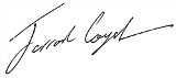 Jarrod Coysh signature Jarrod Coysh REI Super signature