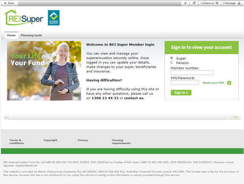 Superfacts login page v02 Superfacts login page v02